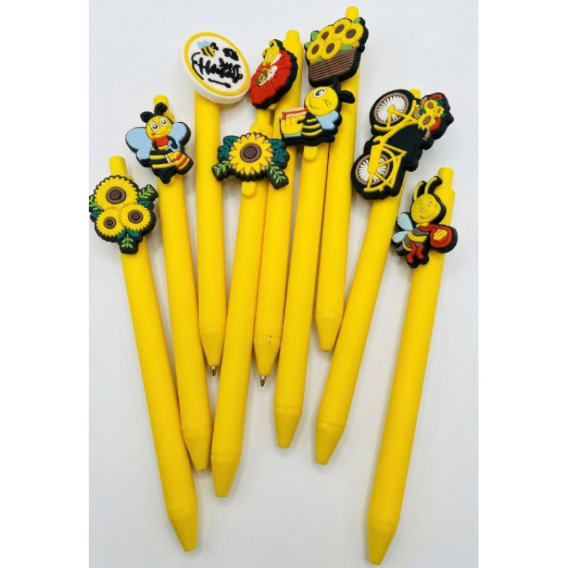 Набір гелевих ручок «Бджілка» (9–10 шт.)