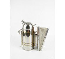 Димар пасічний преміумкласу (неіржавна сталь, хутро з натуральної шкіри, з огорожею)