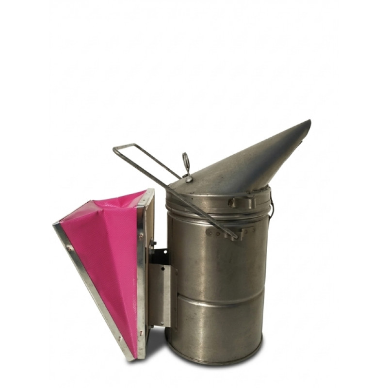 Димар пасічний професійний "Великий" (неіржавна сталь, із захисною огорожею)