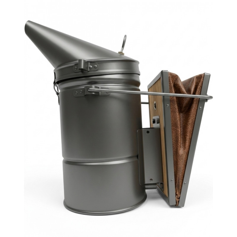 Димар пасічний "Великий" (діаметр 130 мм, чорне порошкове покриття)