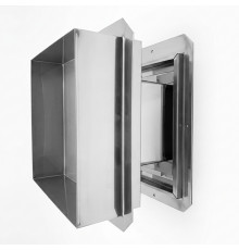 Фільтр для меду квадратний, неіржавна сталь (розмір 270×270×110 мм)