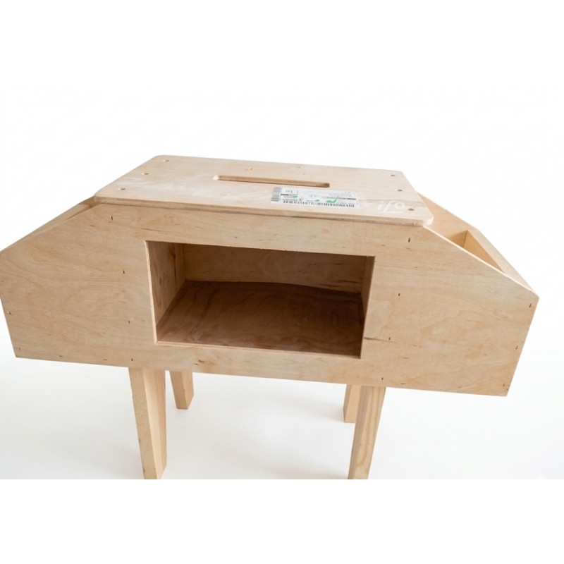 Табурет бджоляра професійний (посилений, складаний)