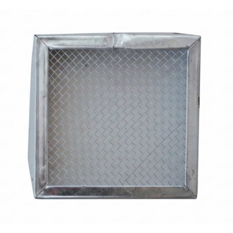 Ковпачок для матки квадратний, металевий (90×90 мм)