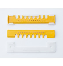 Льотковий загороджувач двоелементний з отворами (155 мм), пластиковий