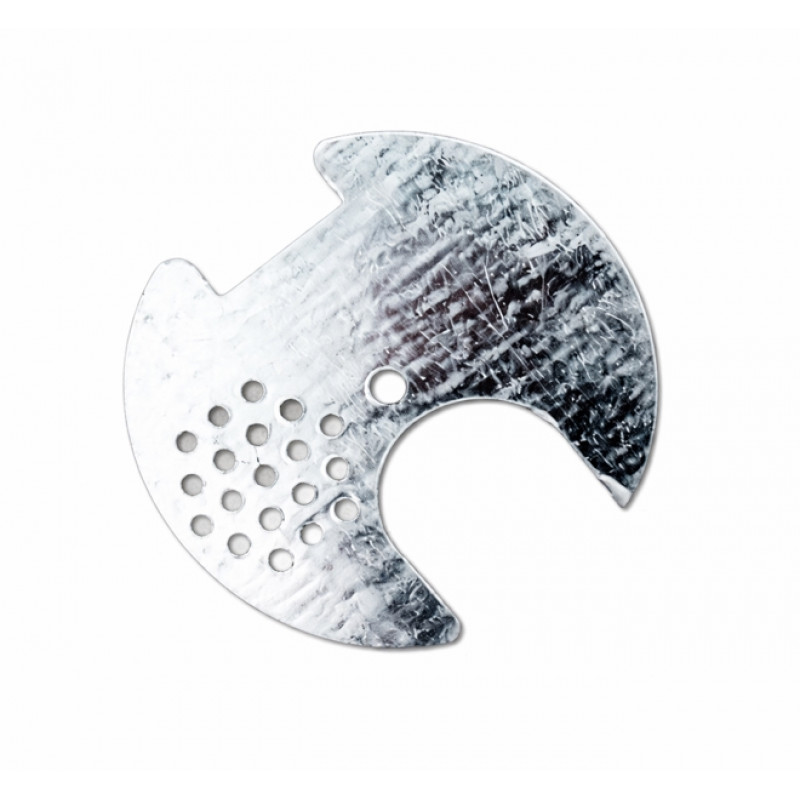 Льотковий загороджувач круглий, оцинкований (діаметр 80 мм)