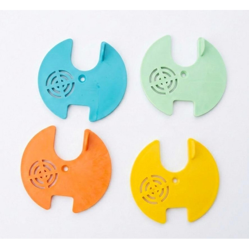 Льотковий загороджувач круглий пластмасовий з ручкою (80)