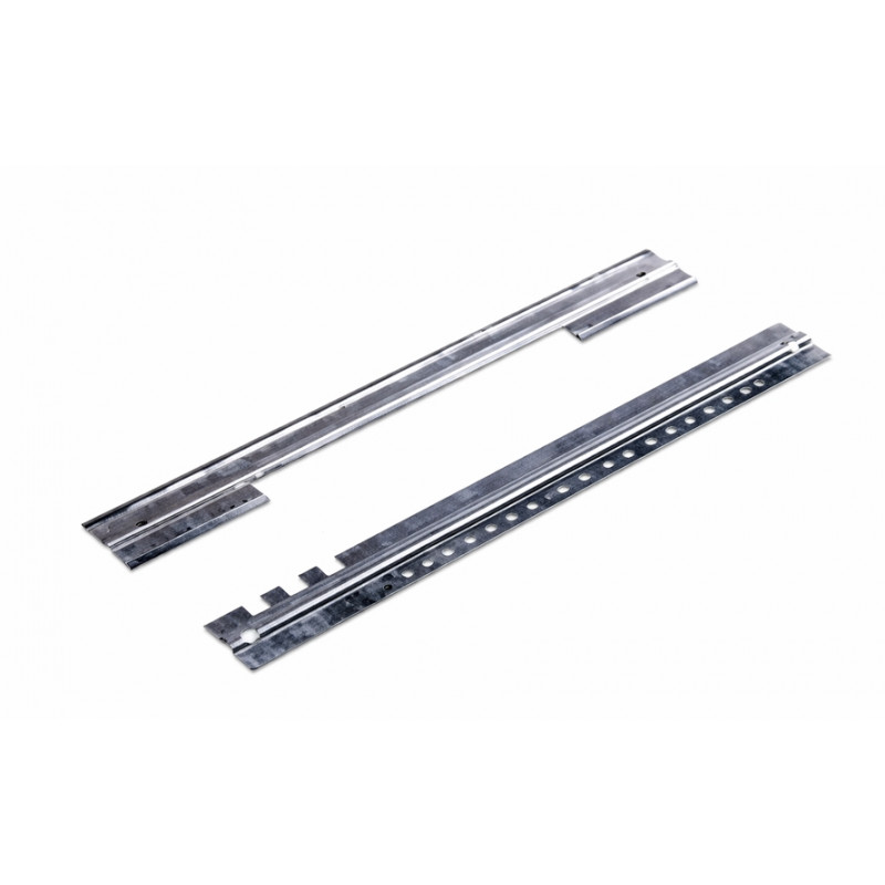 Льотковий загороджувач нижній, двоелементний з отворами