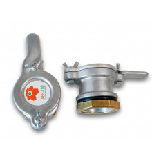 Кран зливний для медогонки (нержавіюча сталь, універсальний)