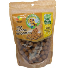 Драже «Цілюща бджілка» (Мед + Пилок + Прополіс)