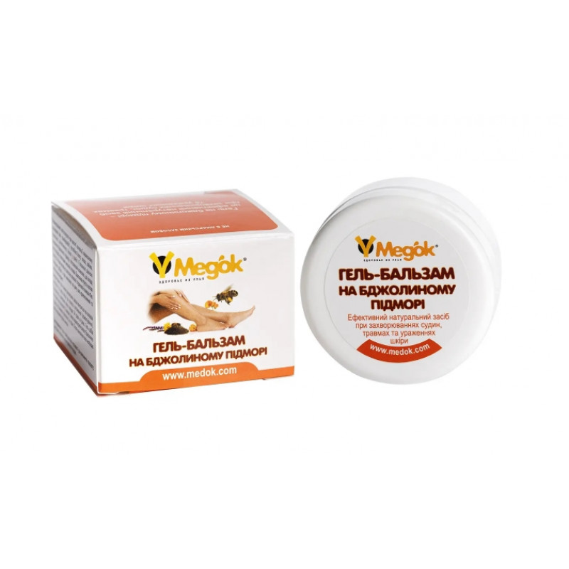Гель-бальзам на бджолиному підморі (50 г)