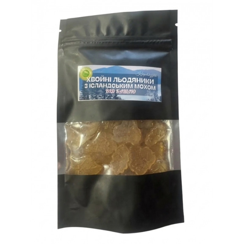 Хвойні льодяники з ісландським мохом