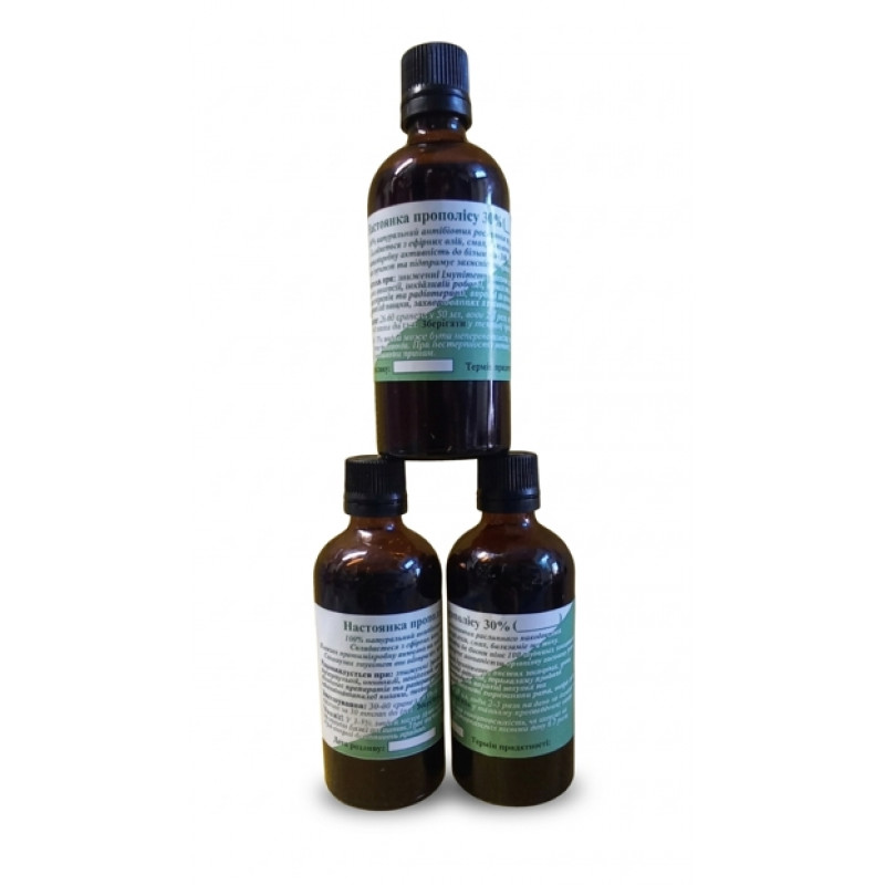 Настоянка прополісу 30% (100 мл)