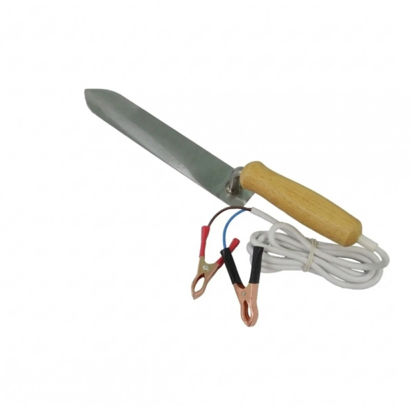 Ніж пасічний електричний (280 мм, неіржавна сталь, професійний)