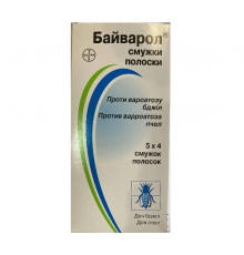 Байварол (Bayvarol) — легендарний німецький захист від вароатозу (5 смужок)