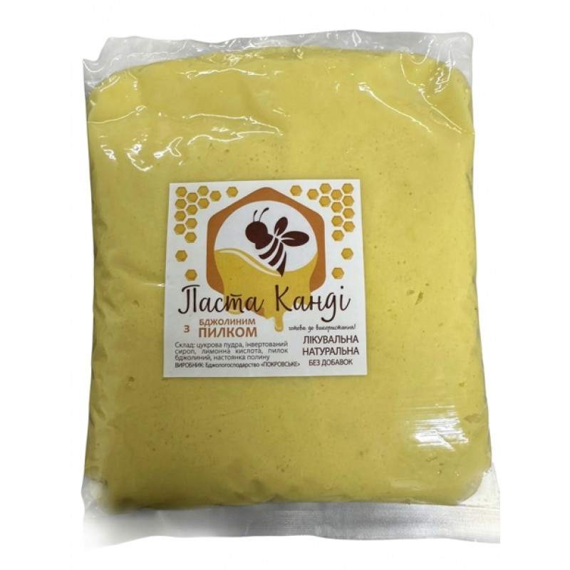 Паста Канді — високоякісна підгодівля для бджіл (готовна до використання)