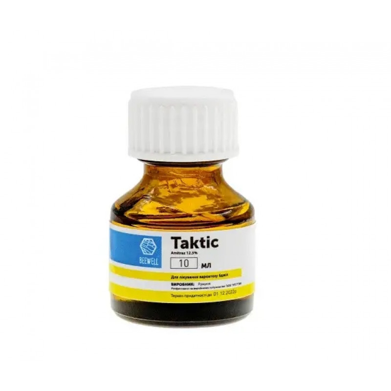 Тактік (Taktik) — високоефективний концентрат для боротьби з вароатозом (10 мл)