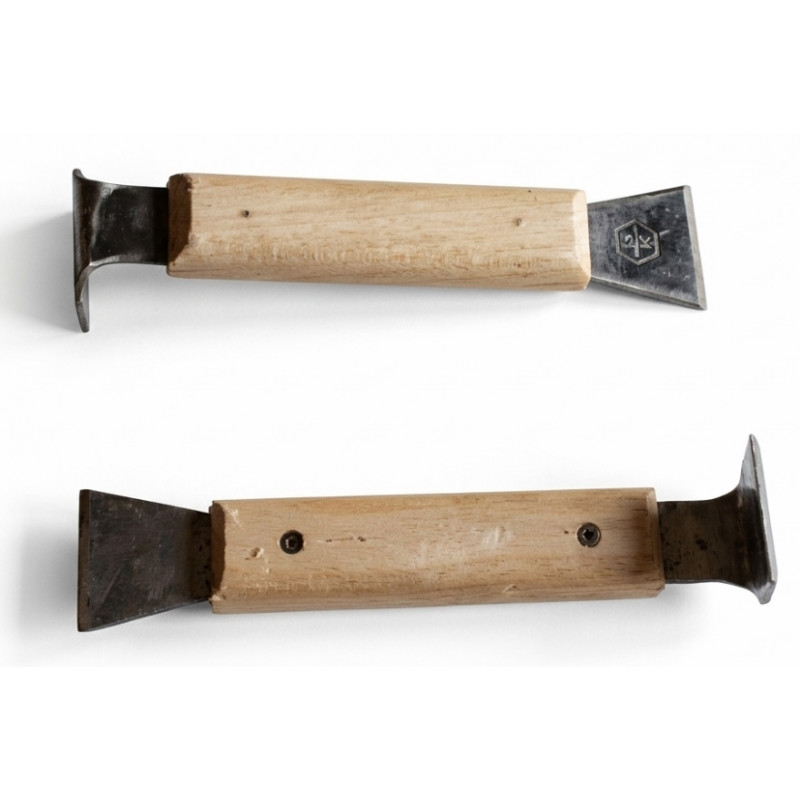 Стамеска пасічна з неіржавної сталі, довжина 160 мм