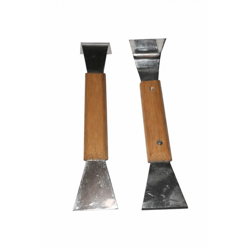 Стамеска пасічна з неіржавної сталі, довжина 200 мм