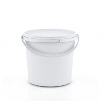 Відро пластикове харчове з ручкою (1 л)