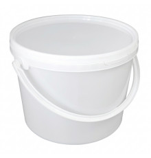 Відро пластикове харчове з ручкою (10 л) / забарвлене
