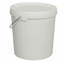 Відро пластикове харчове з ручкою (20 л)