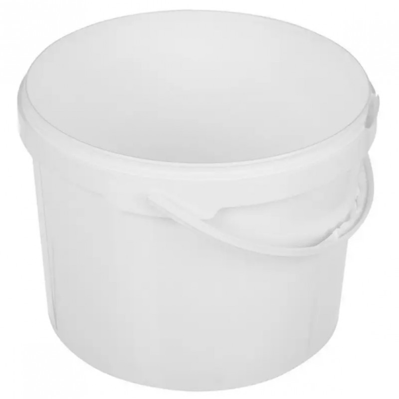 Відро пластикове харчове з ручкою (5 л)