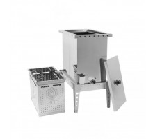 Воскотопка парова на 6 рамок (неіржавна сталь) — Меліса-93