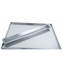 Арматура сонячної воскотопки на 1 рамку (біла жерсть харчова)