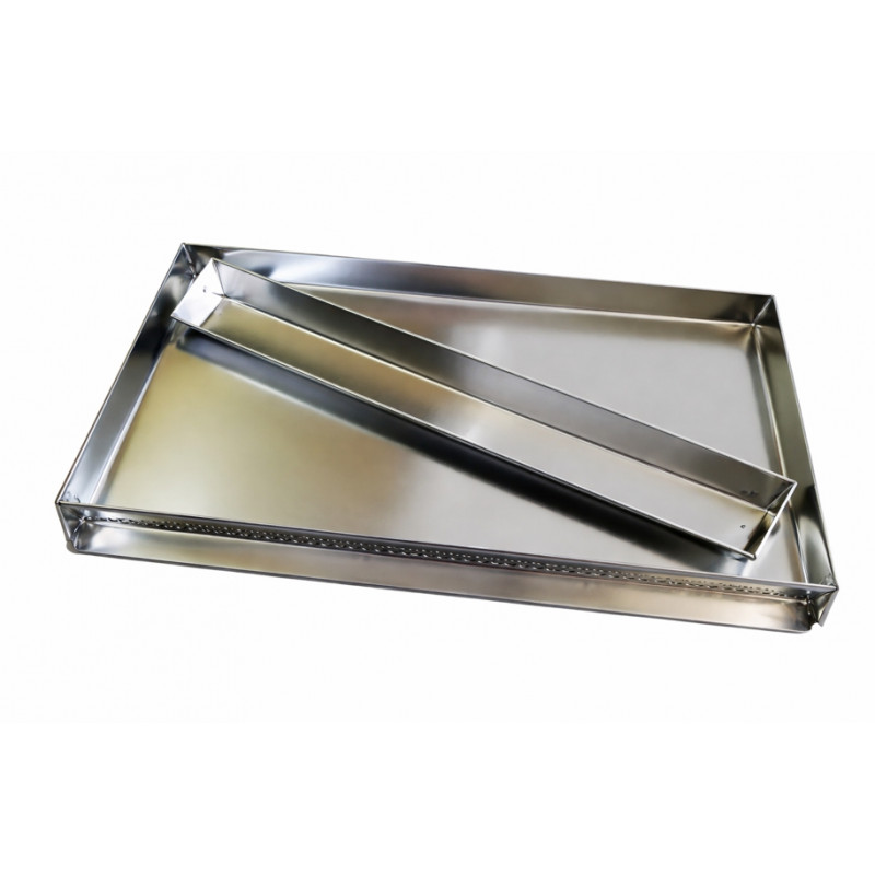 Арматура сонячної воскотопки на 1 рамку (неіржавна сталь)