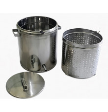 Воскотопка парова на 17 літрів (неіржавна сталь) — АВВ-100