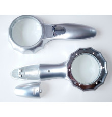 Ручна лупа зі скляною лінзою (6-кратне збільшення) та LED-підсвіткою