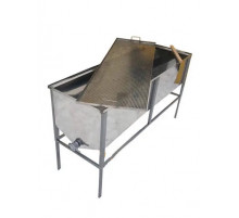 Стіл для розпечатування стільників 1.5 м (Нержавіюча сталь)