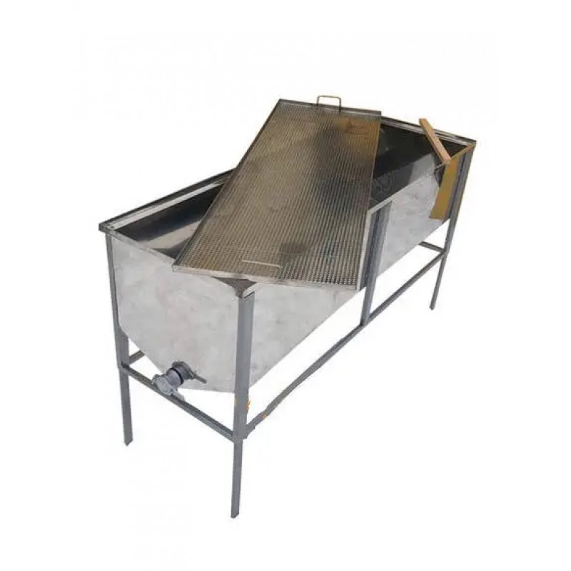 Стіл для розпечатування стільників 1.5 м (Нержавіюча сталь)